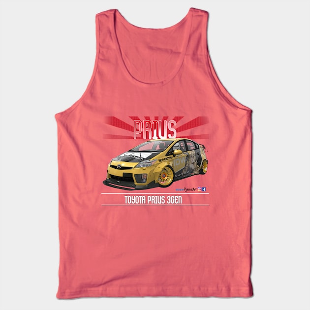 Toyota Prius 2JZ IDW Tank Top by PjesusArt